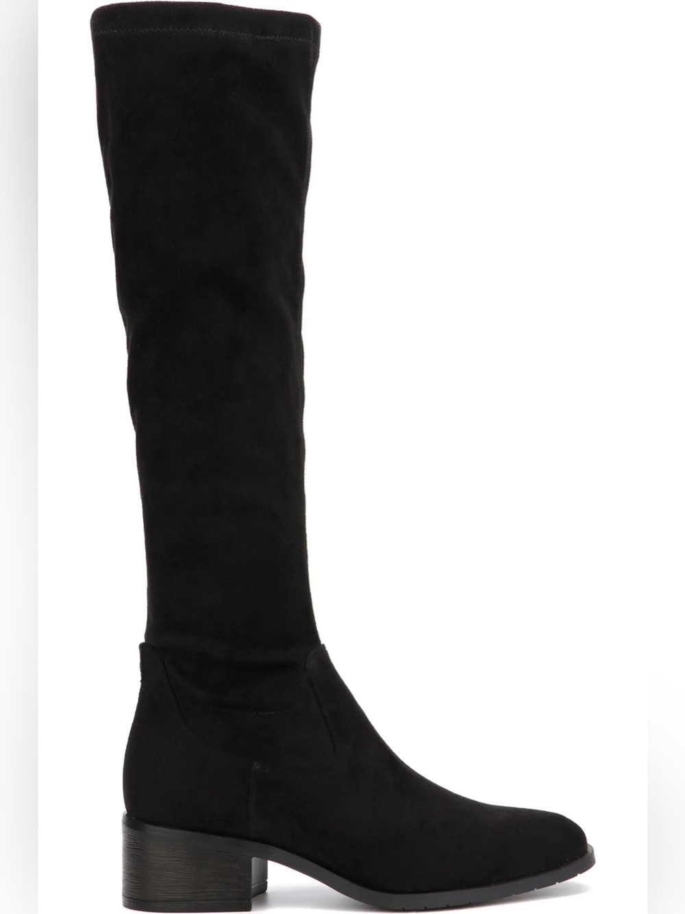 Kenneth Cole Reaction Salt Black Riding Boots Size 7
